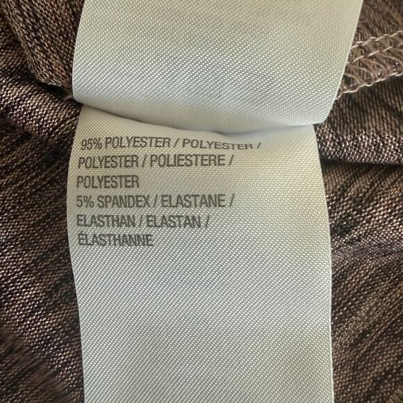 Susan Graver Womens Size Large Pink Liquid Knit Tunic Tank Top Blouse Shimmering - Picture 6 of 11